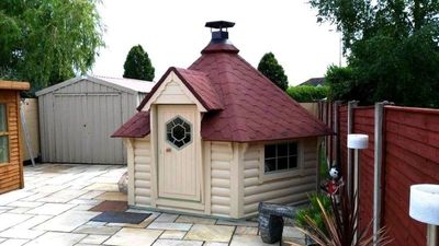 Grillkota Grillhütte de luxe 9.2m²