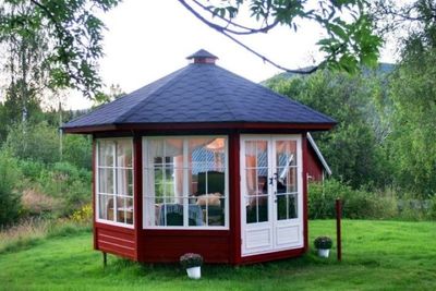 Raucherpavillon Modell 10m²