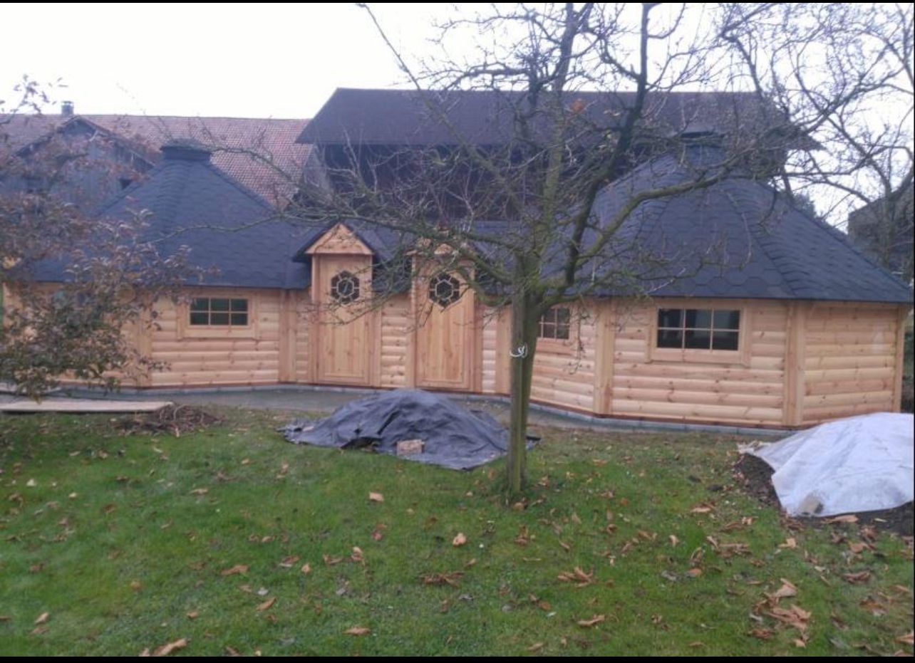 Grillkota Doppelkota 9.2 m² + 9.2 m²