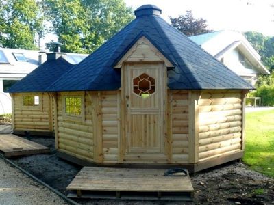 Grillkota Doppelkota 16.5 m² + 9.2 m²