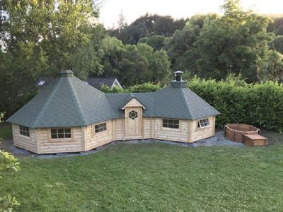 Grillkota Doppelkota 16.5 m² + 9.2 m²