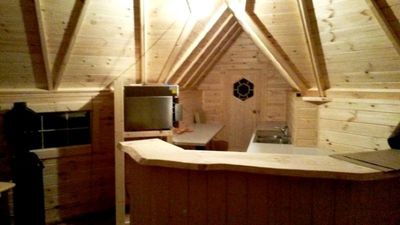 Grillkota XXXL Grillhütte 25m² inkl. Anbau