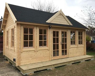 Gartenhaus / Ferienhaus Trevor  5.5x4m - 92mm