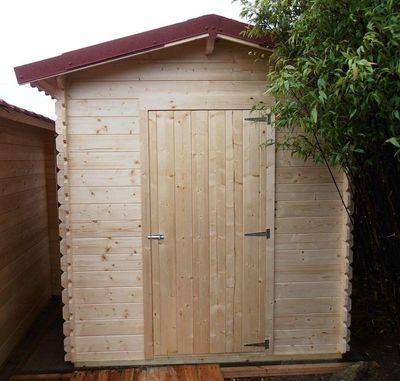 Gartenhaus Blockhütte Irina 19mm 155cm x 200cm