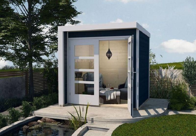 weka Designhaus 262 A, DT, anthrazit , 209 x 205 cm