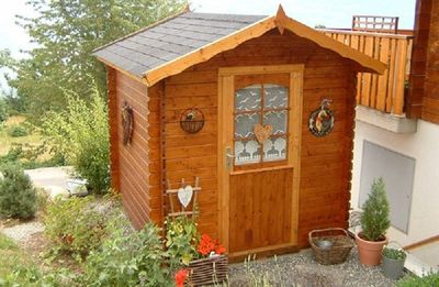 Gartenhaus TIINA A 28mm 220x220cm