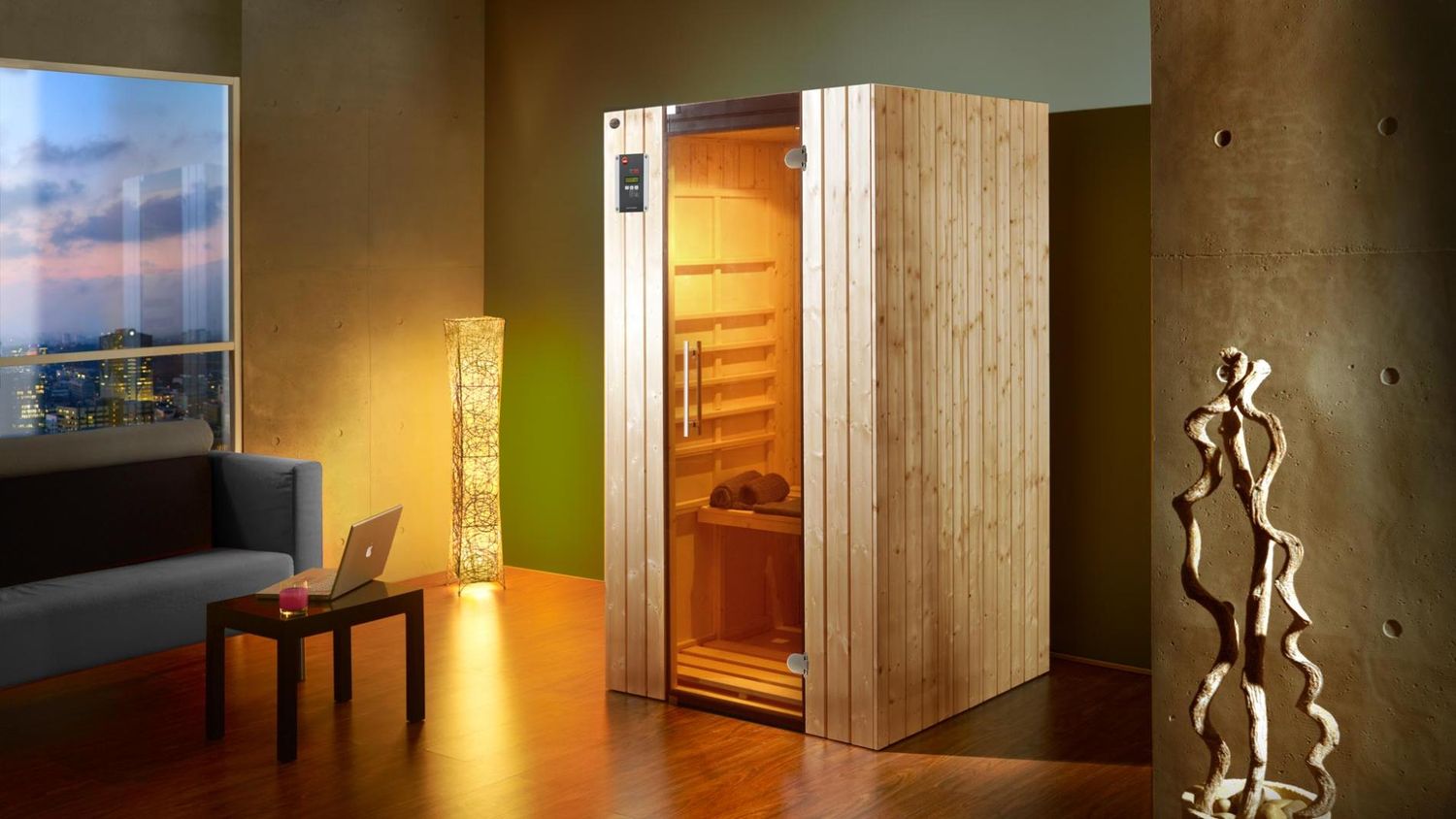 weka Infrarotkabine RANUA 1   109 x 98 x 190 cm