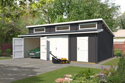 Doppelgarage 441 B 820,00 x T 579,60 x H 321,50 schwarz