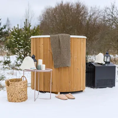 Tauchbecken mit GFK für eine Person