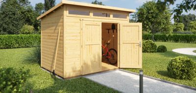weka Gartenhaus 264 235 x 209 cm in 21mm Wandstärke