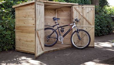 Gerätehaus imprägniert Fahrradschuppen Westerwald 90cm x 200cm