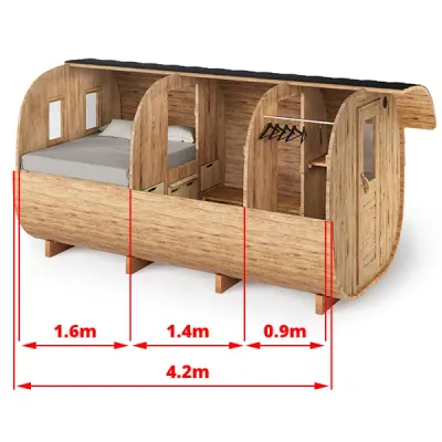 Campingfass 4,2m