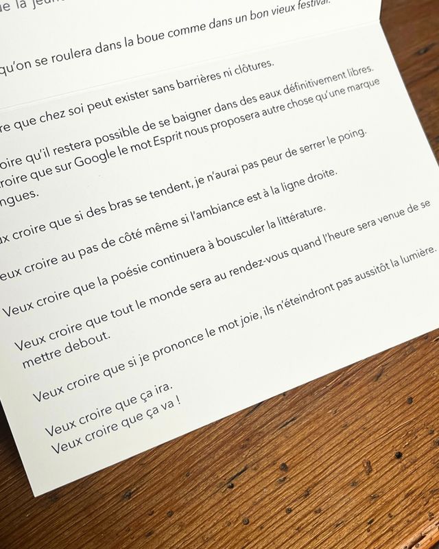 Veux croire, Fabienne Swiatly