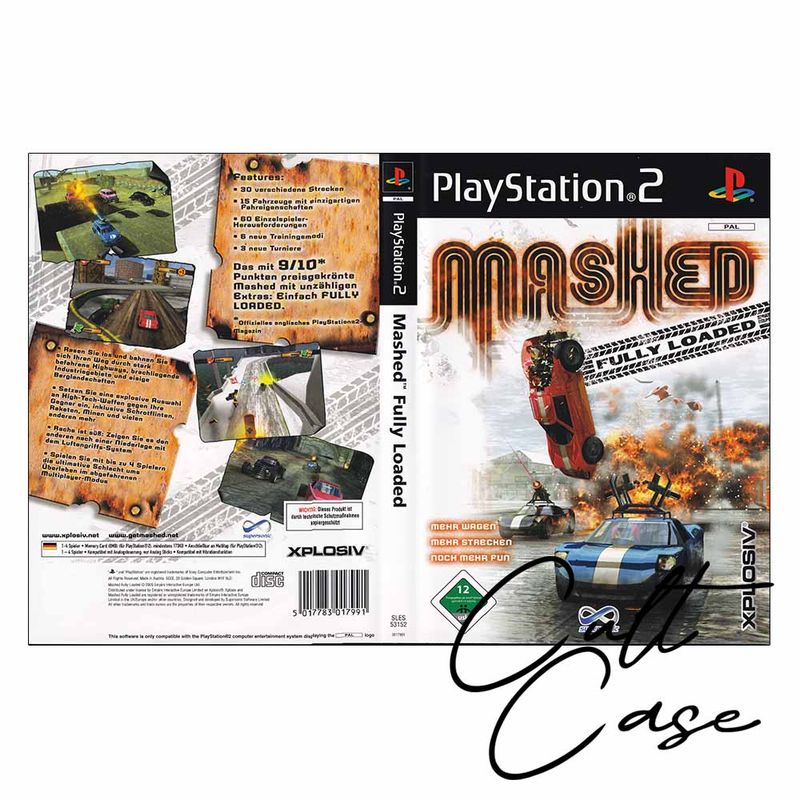 Mashed - Fully Loaded • Custom • PS2 • Schlüsselanhänger
