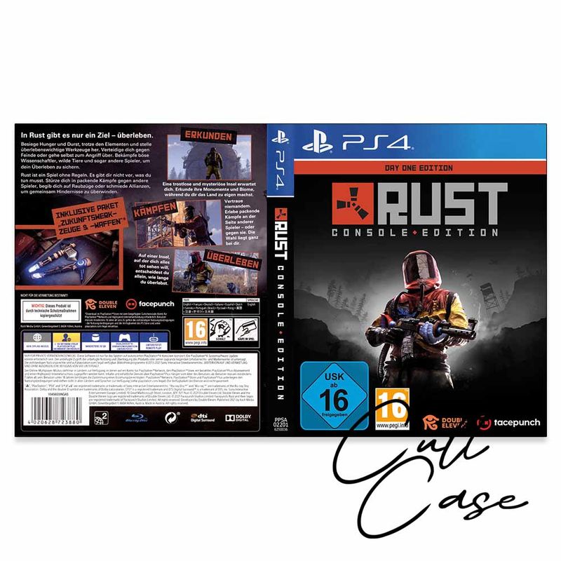 Rust • Custom • PS4 • Schlüsselanhänger