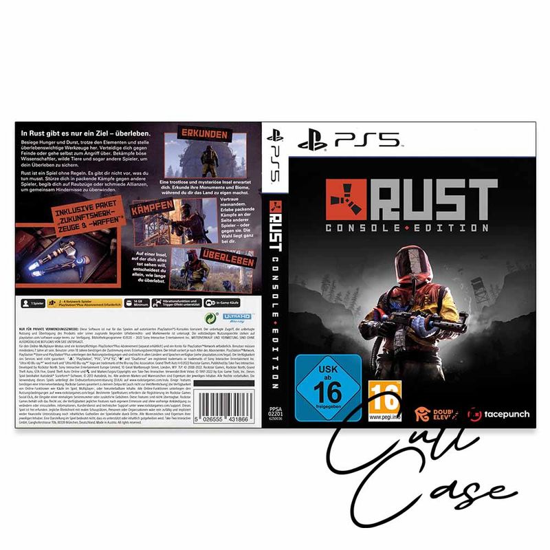 Rust • Custom • PS5 • Schlüsselanhänger