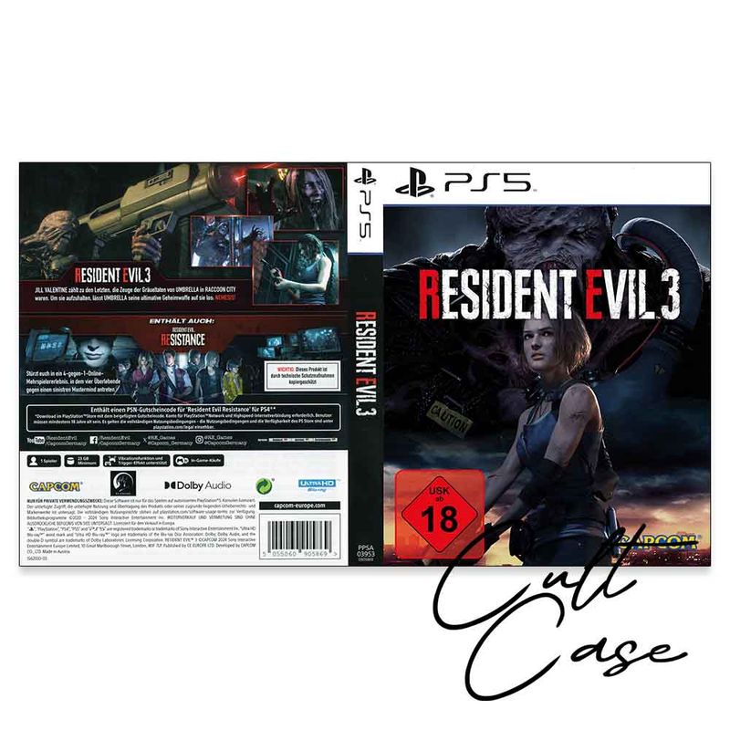 Resident Evil 3 • Custom • PS5 • Schlüsselanhänger