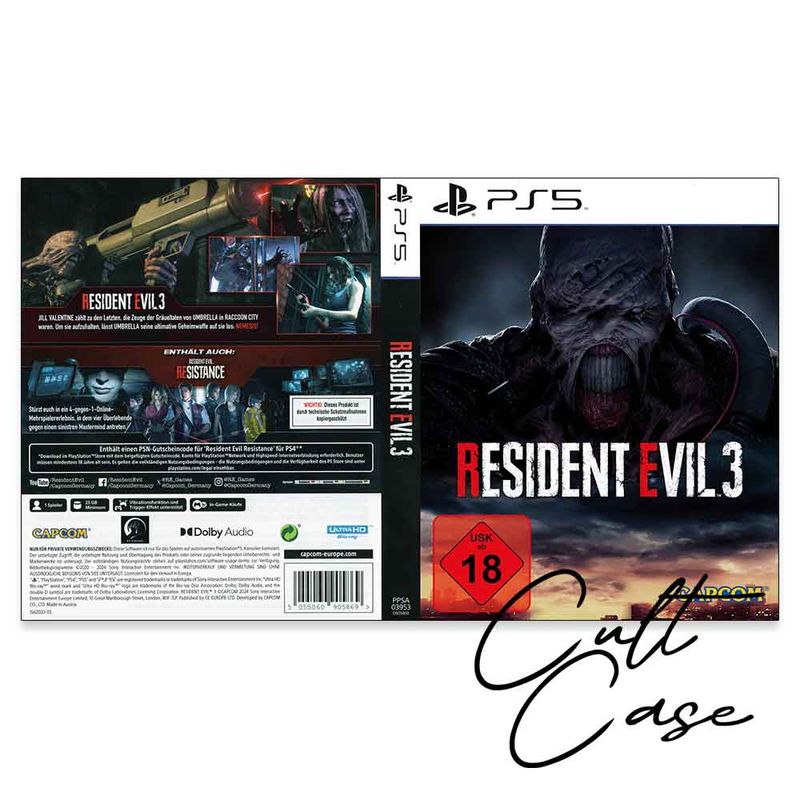 Resident Evil 3 • Custom • PS5 • Schlüsselanhänger