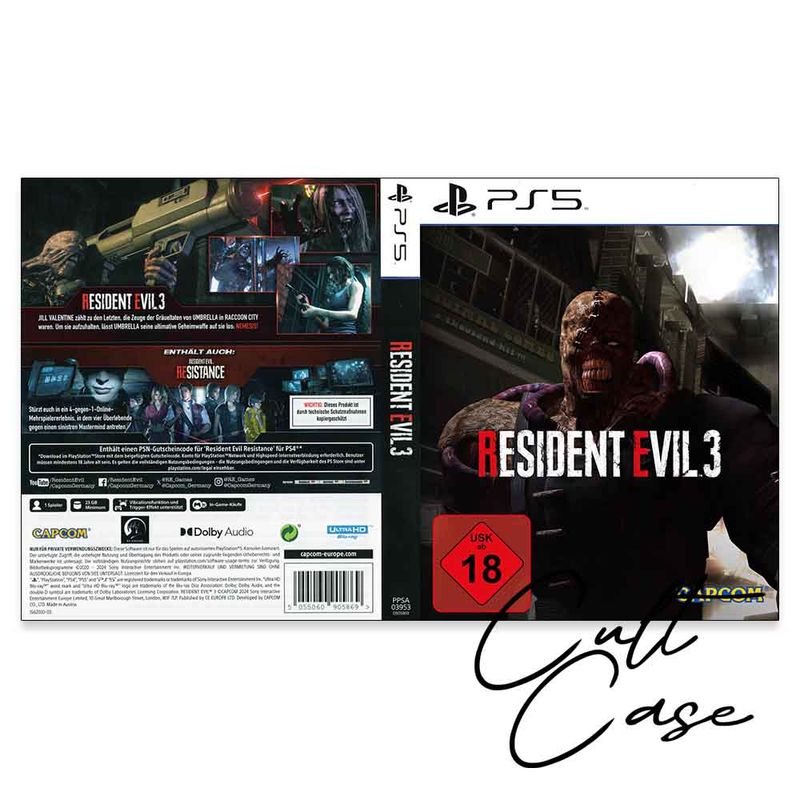 Resident Evil 3 • Custom • PS5 • Schlüsselanhänger