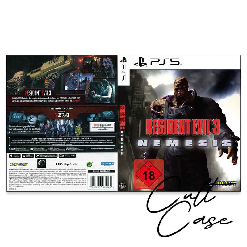 Resident Evil 3 • Custom • PS5 • Schlüsselanhänger