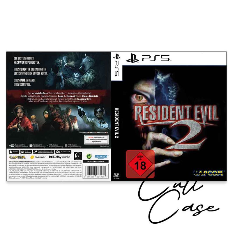 Resident Evil 2 • Custom • PS5 • Schlüsselanhänger