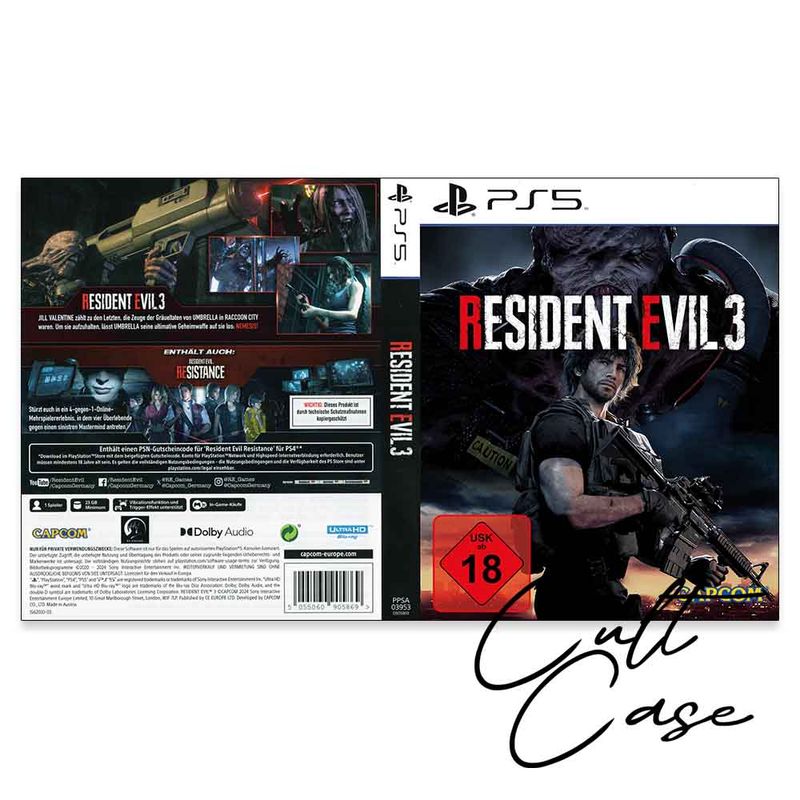 Resident Evil 3 • Custom • PS5 • Schlüsselanhänger