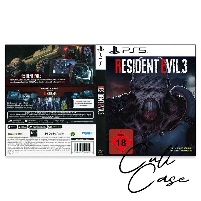 Resident Evil 3 • Custom • PS5 • Schlüsselanhänger