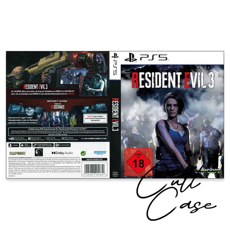 Resident Evil 3 • Custom • PS5 • Schlüsselanhänger