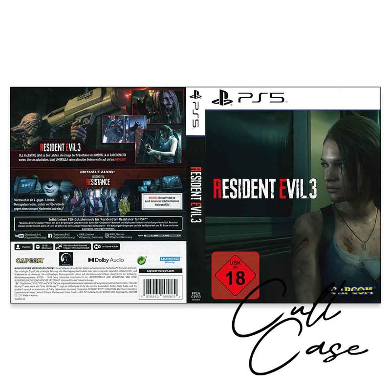 Resident Evil 3 • Custom • PS5 • Schlüsselanhänger