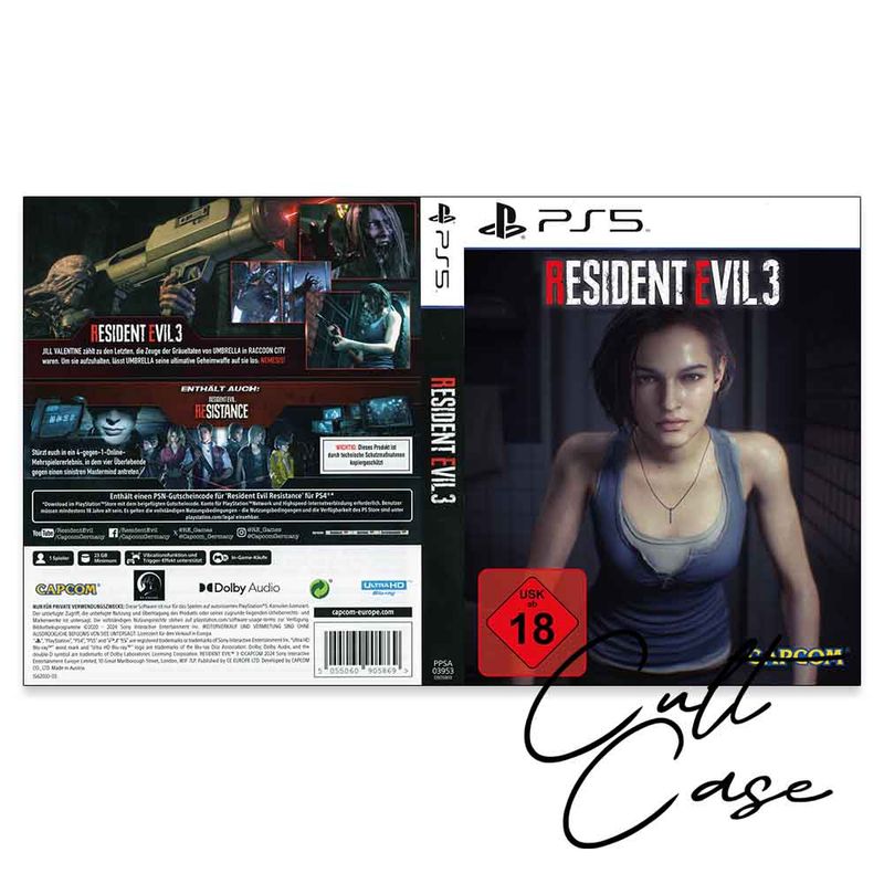Resident Evil 3 • Custom • PS5 • Schlüsselanhänger