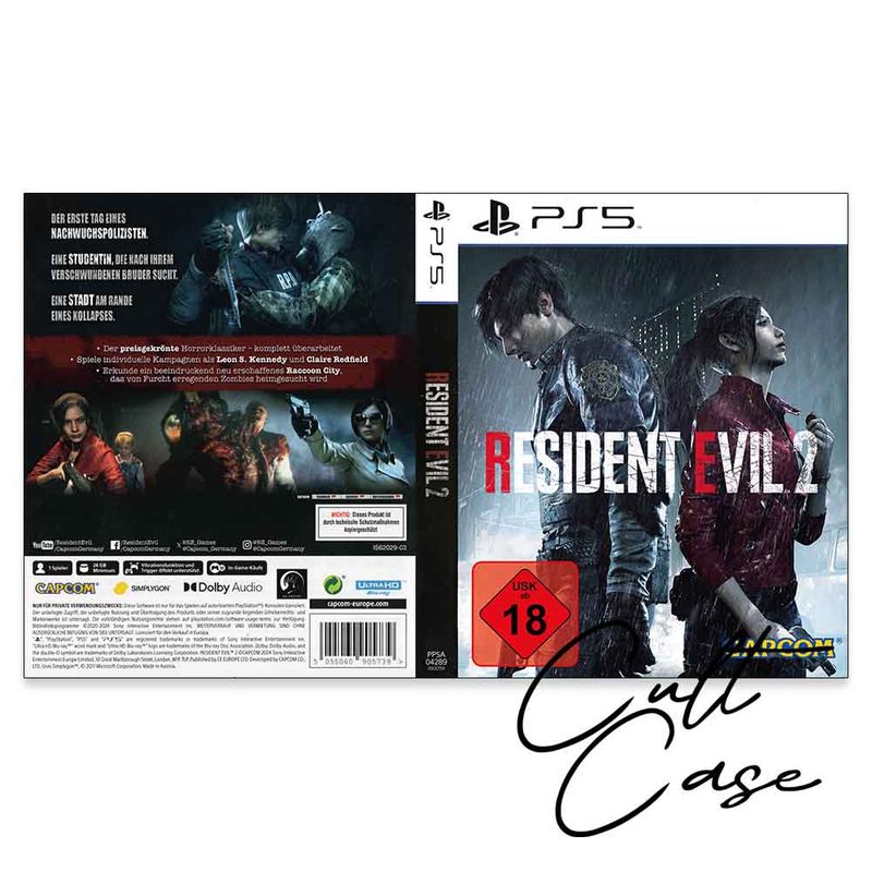 Resident Evil 2 • Custom • PS5 • Schlüsselanhänger