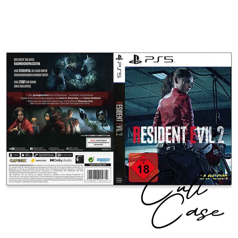 Resident Evil 2 • Custom • PS5 • Schlüsselanhänger