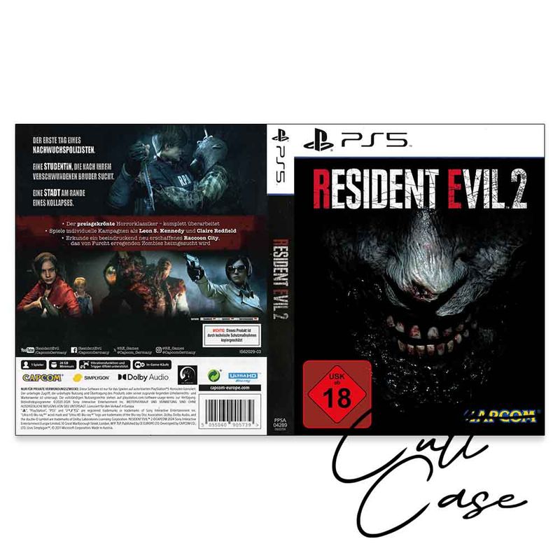 Resident Evil 2 • Custom • PS5 • Schlüsselanhänger