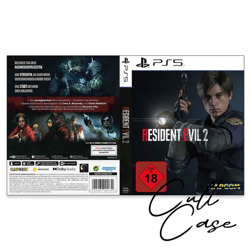 Resident Evil 2 • Custom • PS5 • Schlüsselanhänger