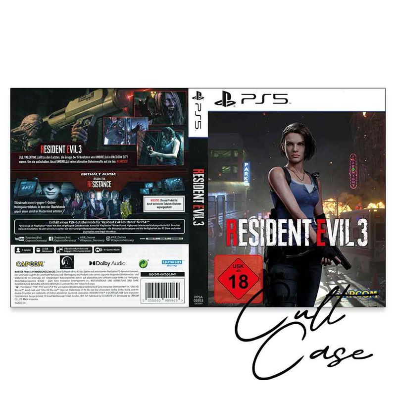 Resident Evil 3 • Custom • PS5 • Schlüsselanhänger