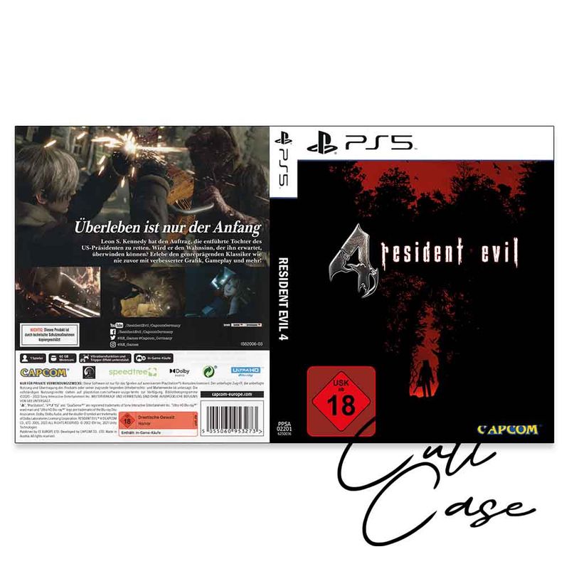 Resident Evil 4 • Custom • PS5 • Schlüsselanhänger