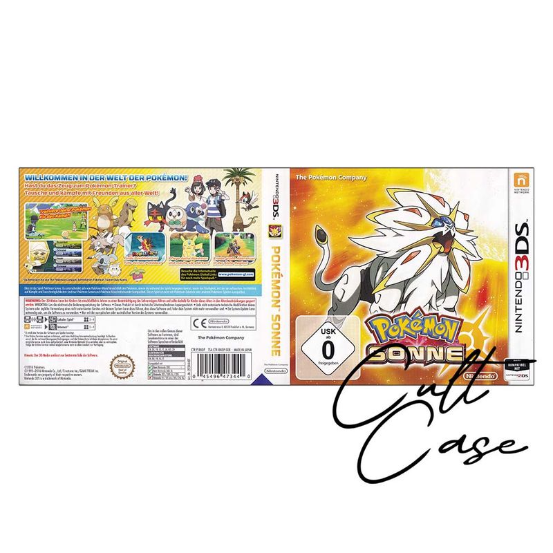 Pokemon Sonne • Custom • 3DS • Schlüsselanhänger