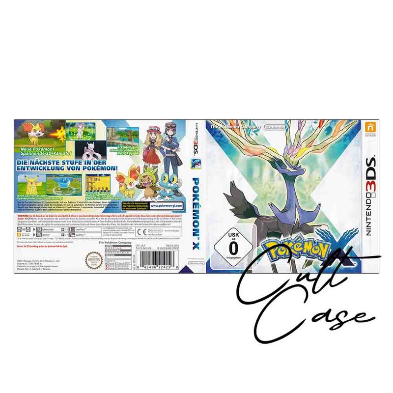 Pokemon X • Custom • 3DS • Schlüsselanhänger