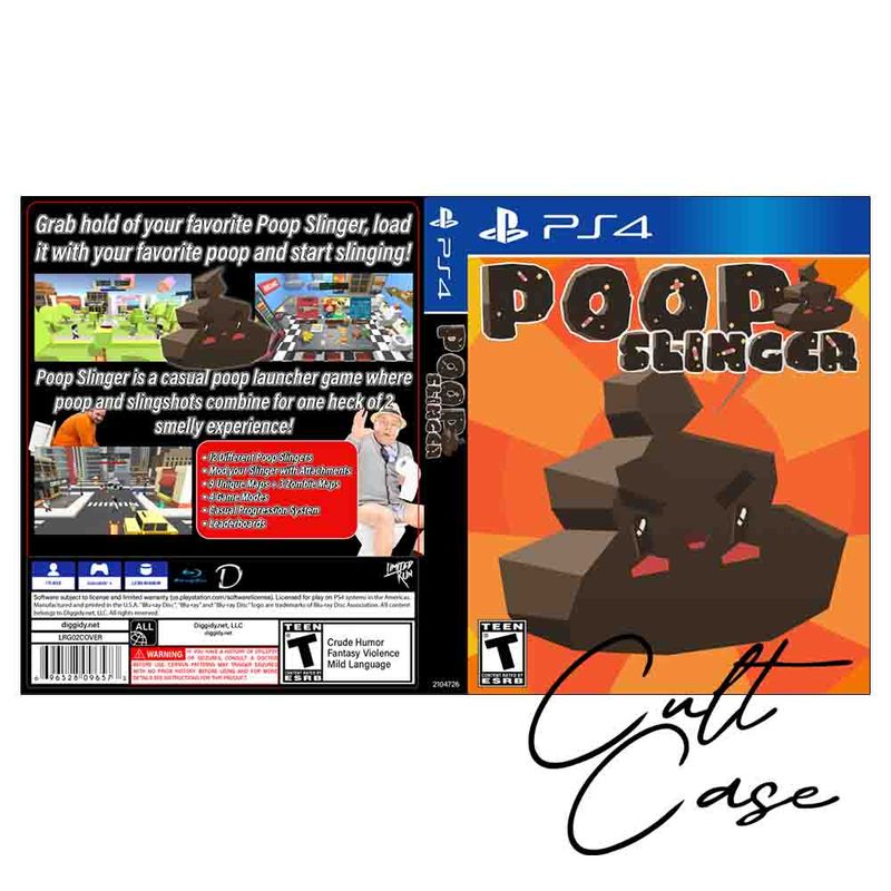 Poop Slinger • Custom • PS4 • Schlüsselanhänger