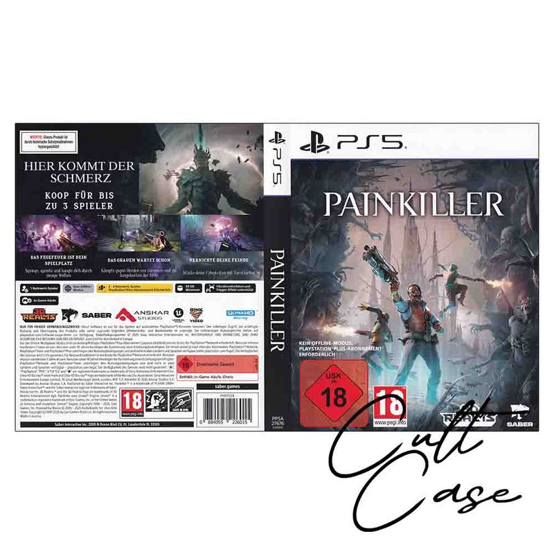 Painkiller • Custom • PS5 • Schlüsselanhänger