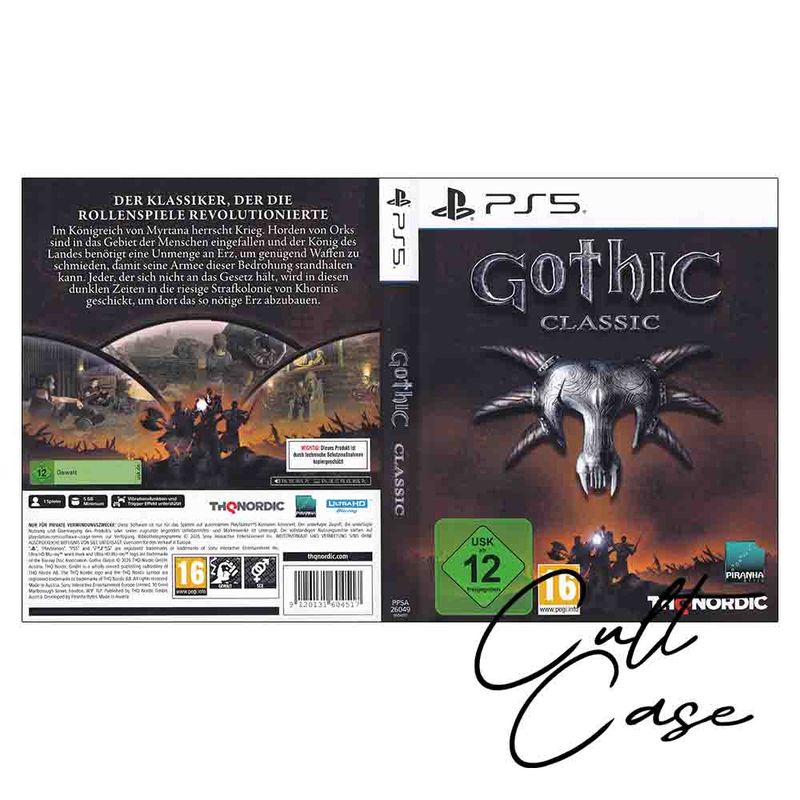 Gothic Classic • Custom • PS5 • Schlüsselanhänger