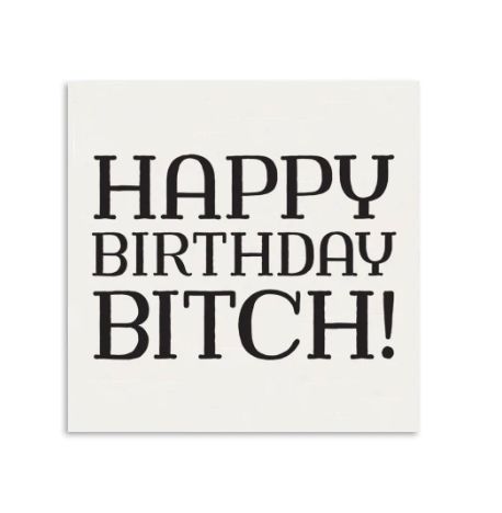 Mini Cards, Color: Happy Birthday Bitch