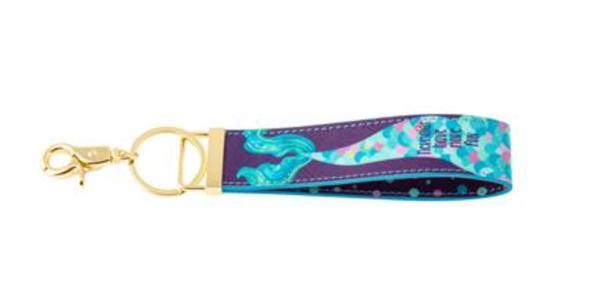 Loop Keychain , Color: Mermaid