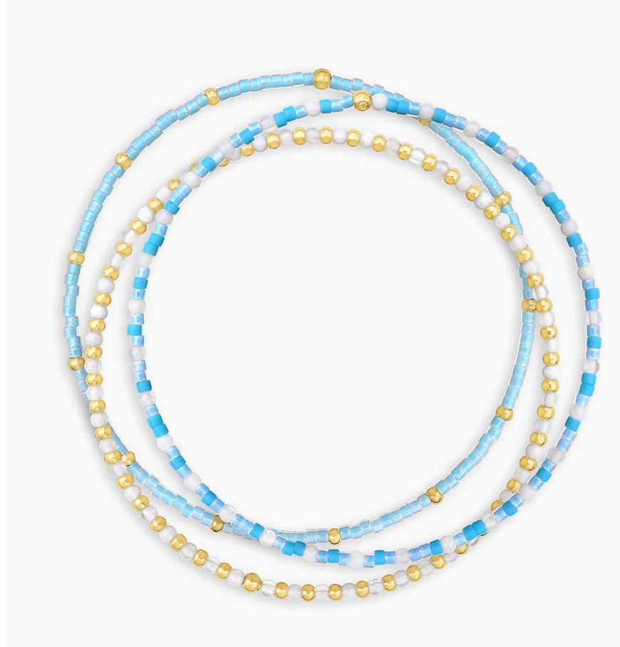 Poppy Gem Bracelet set