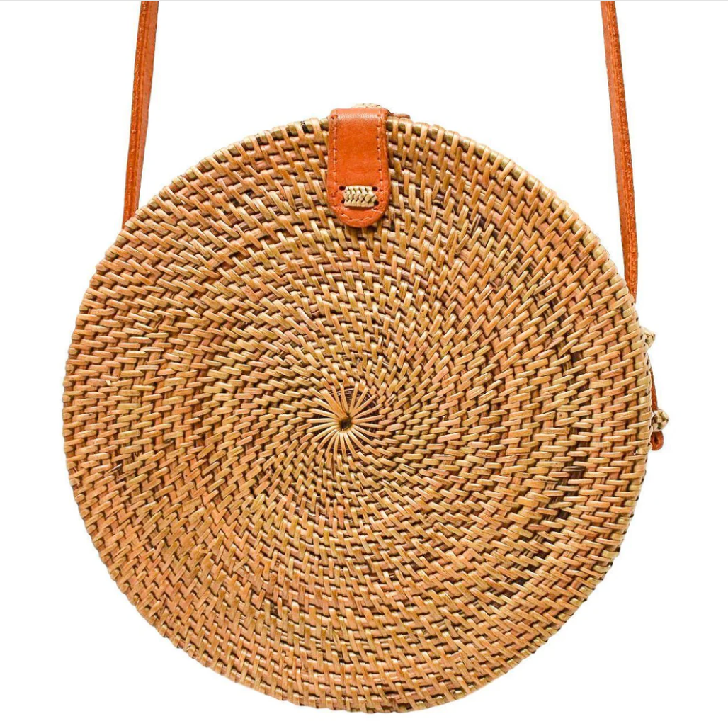 Camilla Rattan bag