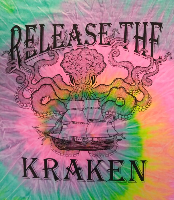 Release the Kraken, Color: Minty, Size: S