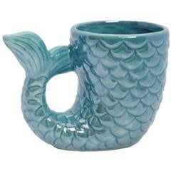 Mermaid Tail Mug Turquoise