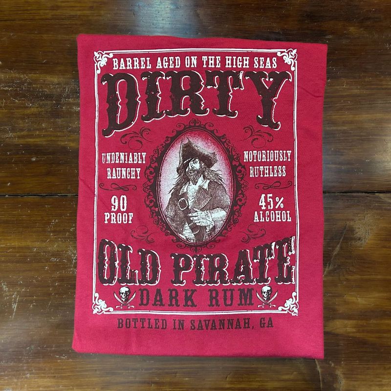 Dirty Old Pirate, Color: CAR, Size: S