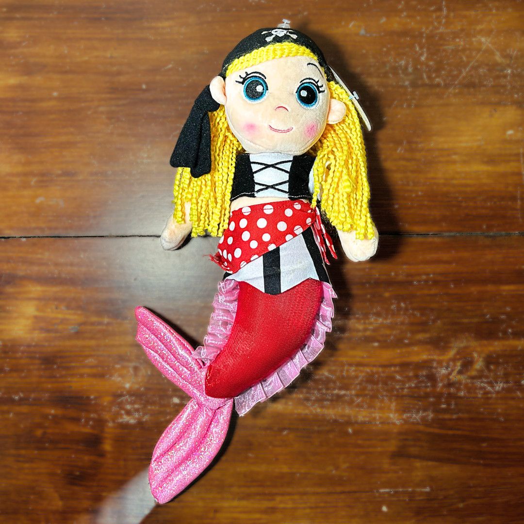 Mermaid Pirate 16&quot;, Color: YEL