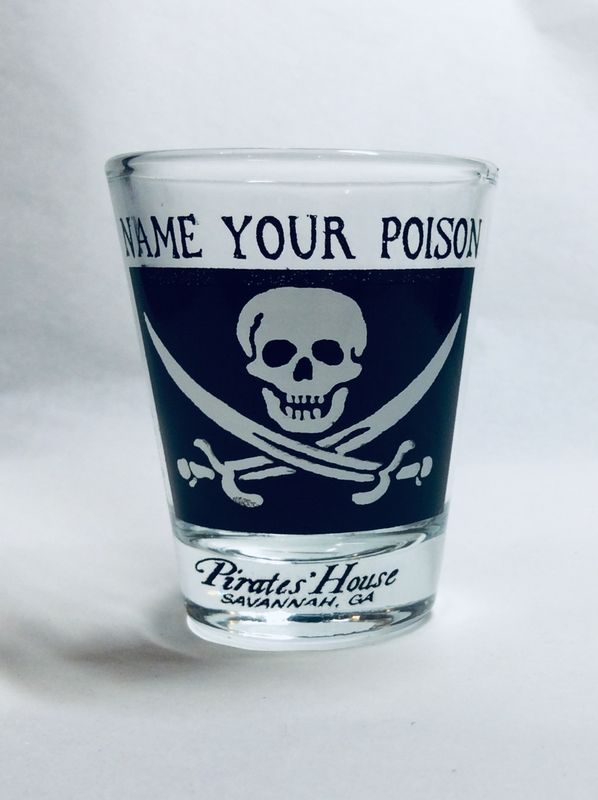 Shot Glass-Name Your Poison